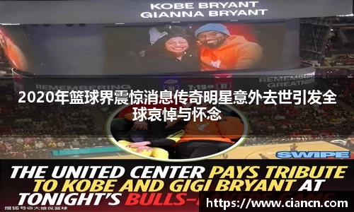 2020年篮球界震惊消息传奇明星意外去世引发全球哀悼与怀念